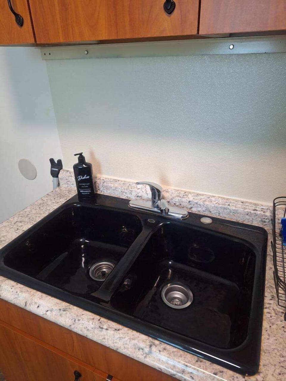 detergent, sponges, etc