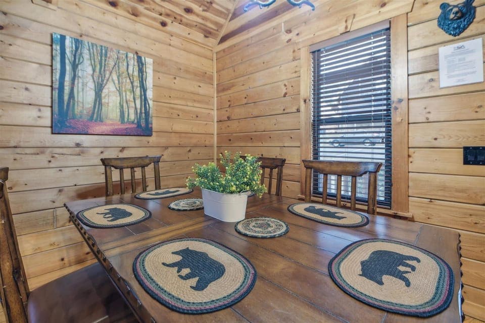 Dining. No bears allowed though :) 