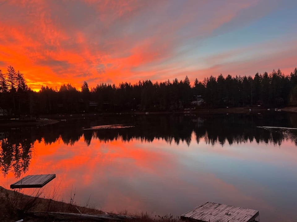 One of many beautiful sunsets! 