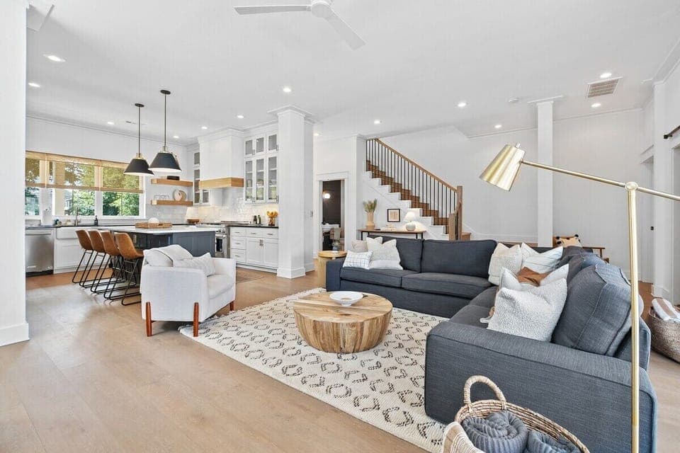 Up for a game night with the crew? We have Scrabble, Clue, Monopoly, Sequence, Bananagrams, puzzles, poker chips and cards in the cabinet by the fireplace.