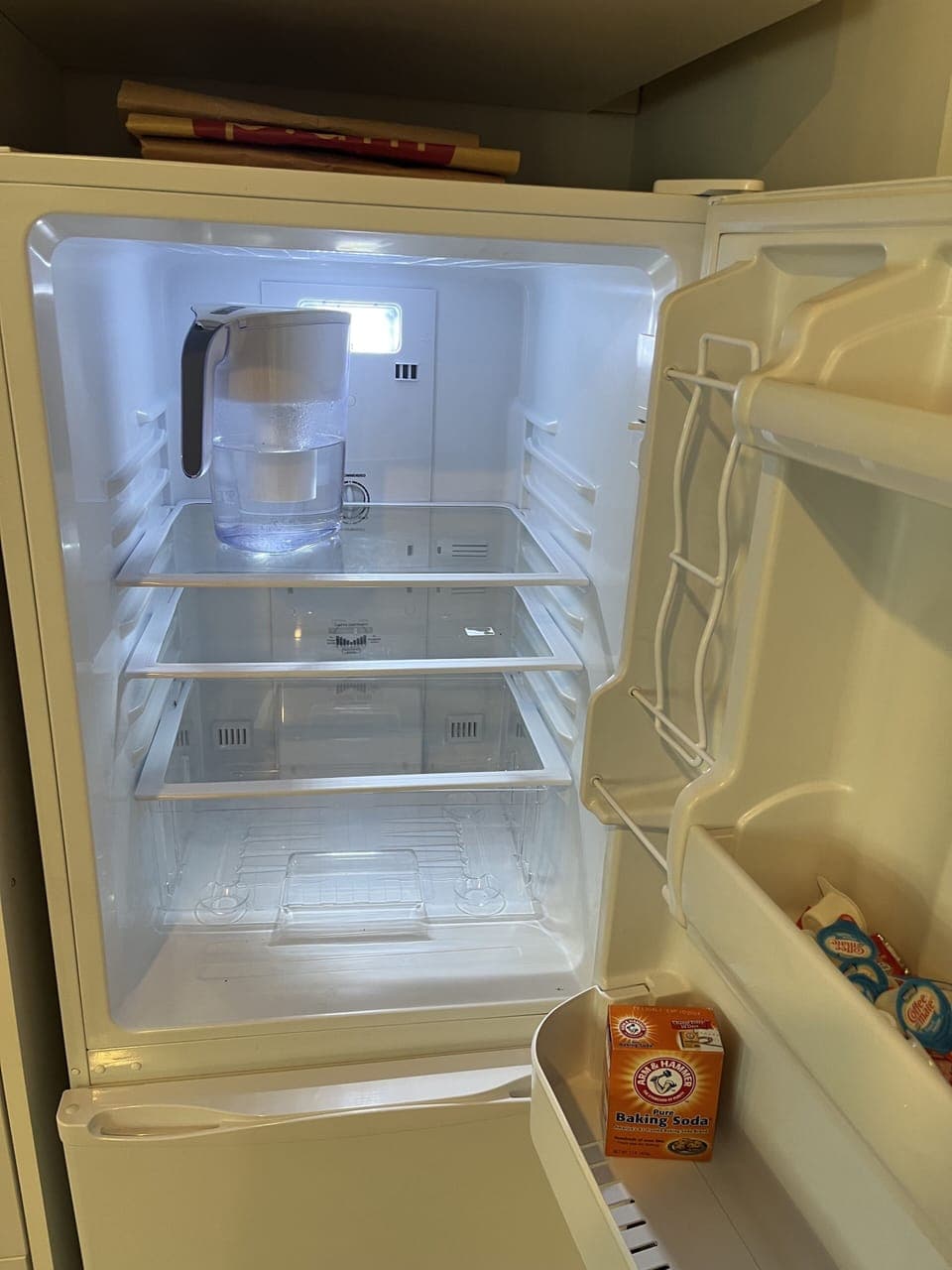 fridge with freezer