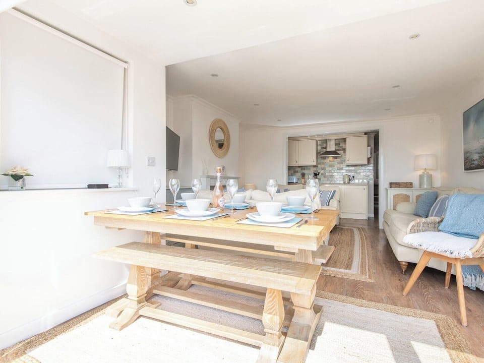 Dining Area | Coast View Apartment, Lyme Regis