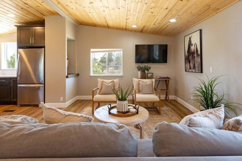 Enjoy our Rustic, Elegant Interior 