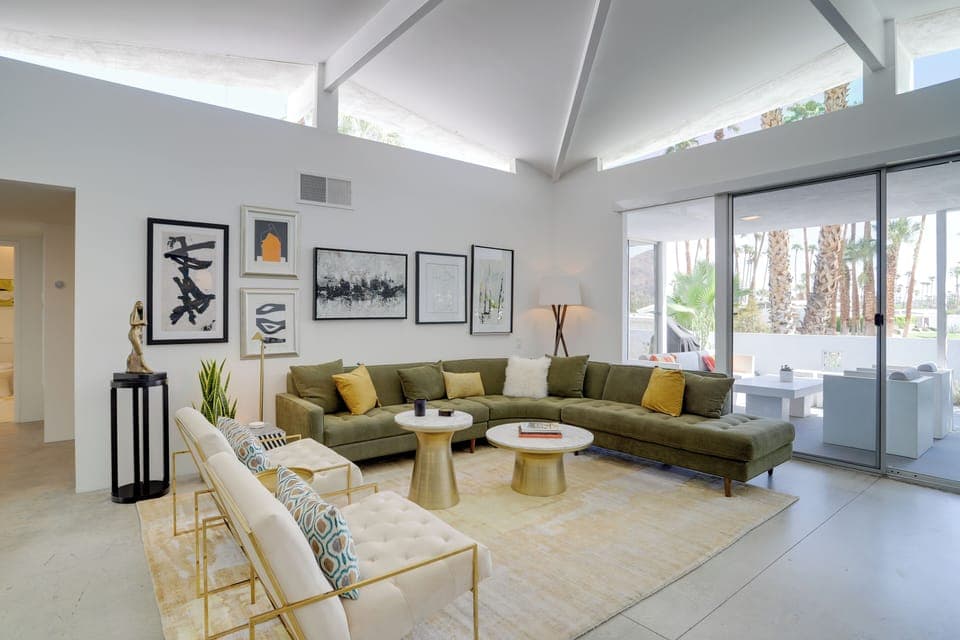 Palm Springs Vacation Rental | 2BR | 2BA | 1 Step Required | 1,930 Sq Ft