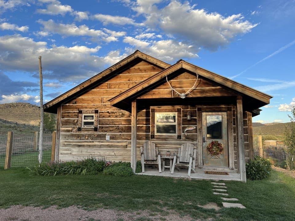 Front of cabin