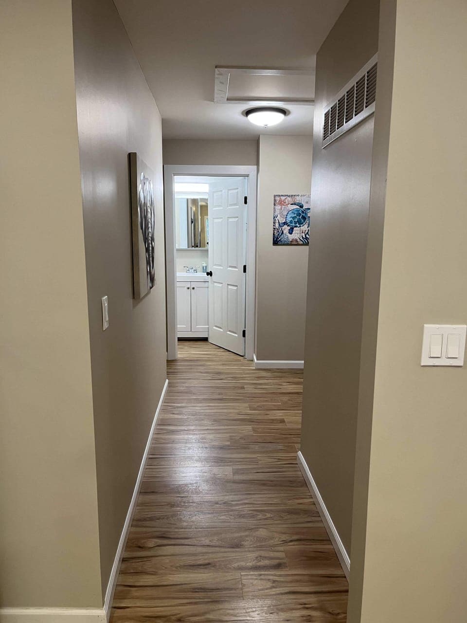 Hallway from Kitchen