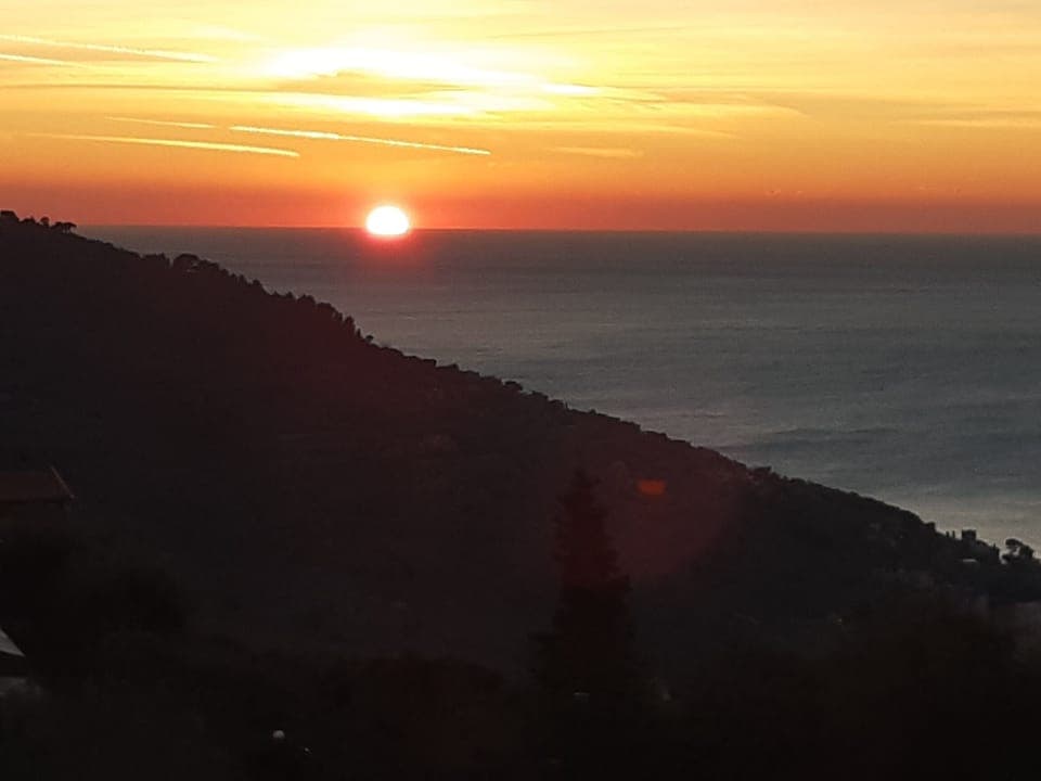 Sunrise view, one minutes walk from the apartment.