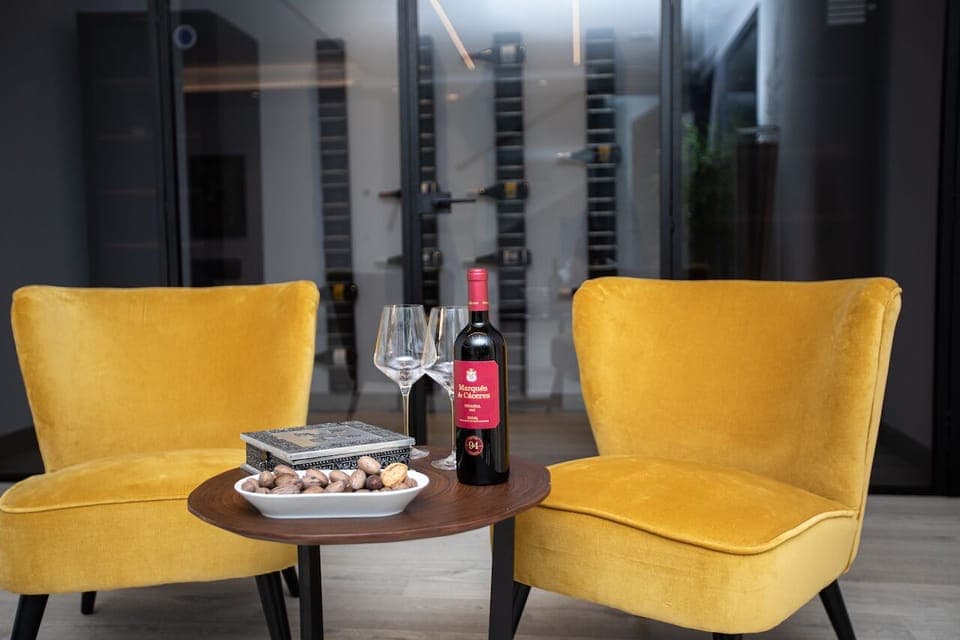 cellar area to always have your wines at the optimum temperature