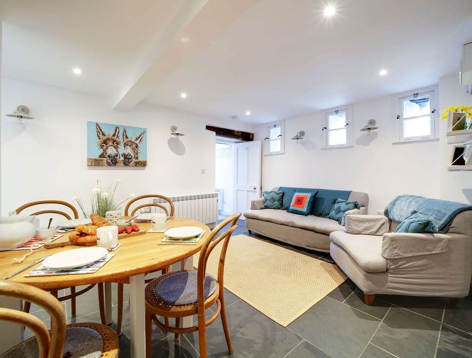 Comfy sofas in living area