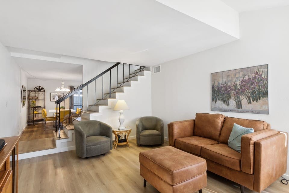 Living room with comfortable seating