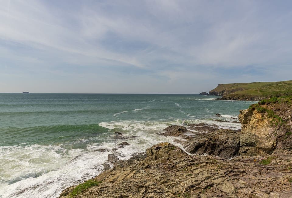 Even on a cloudy day Polzeath is gorgeous