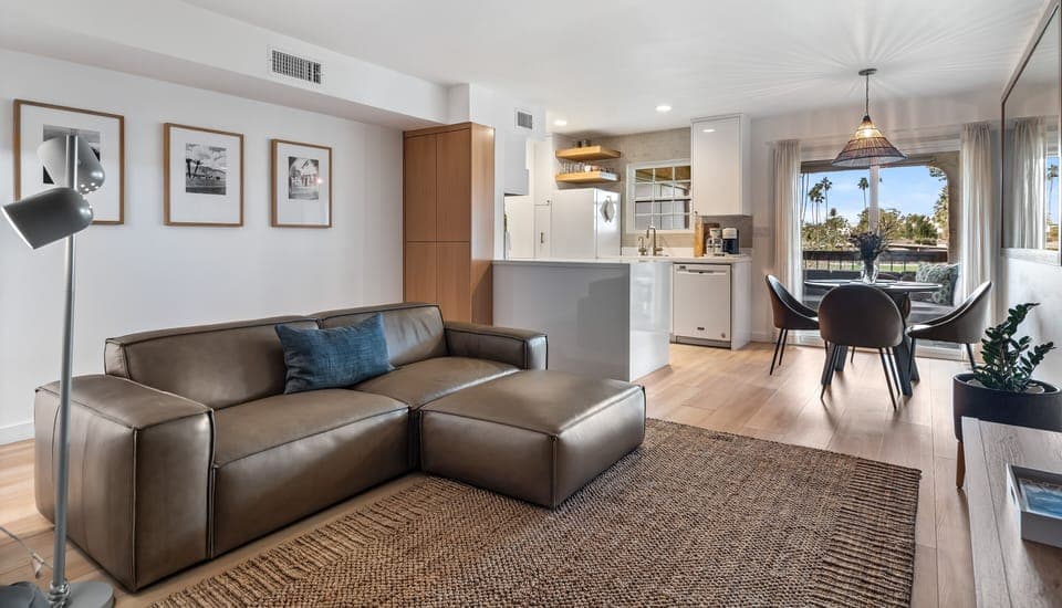 Smart open plan layout - perfect for monthly stays or longer.