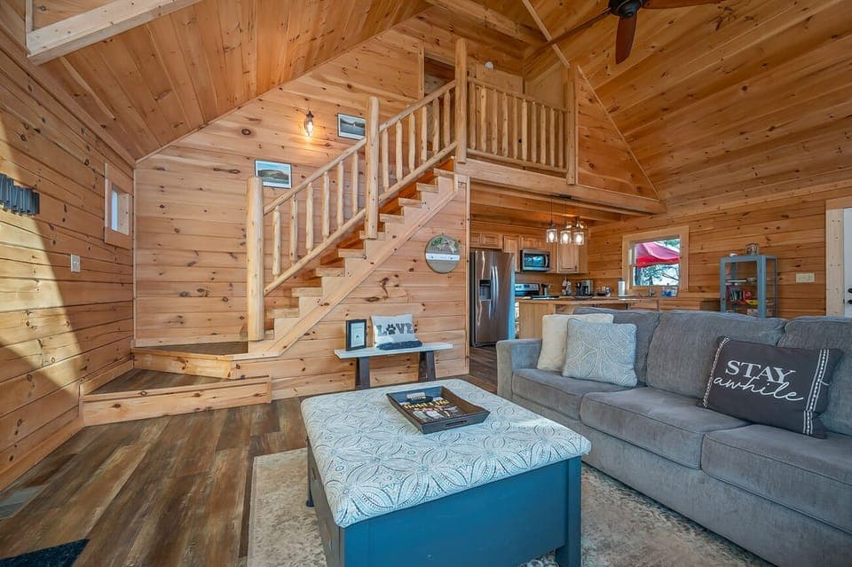 Full Sofa Bed in Living Room