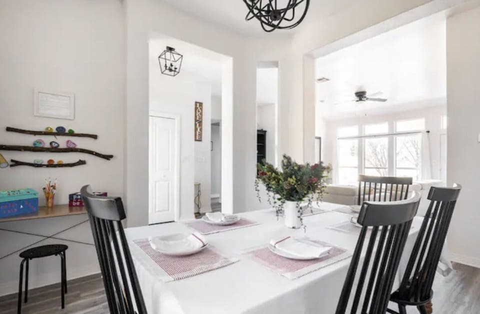 Paint a rock you find at one of the private Lago parks or grab one from the box