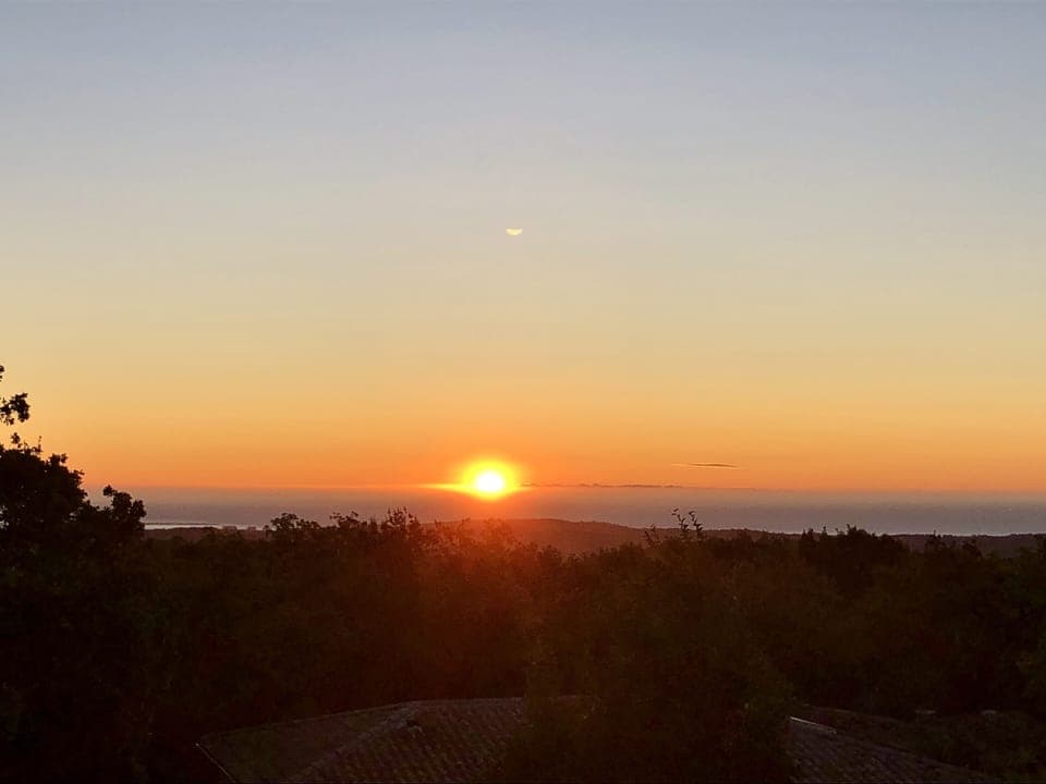 View from the bedroom terrace