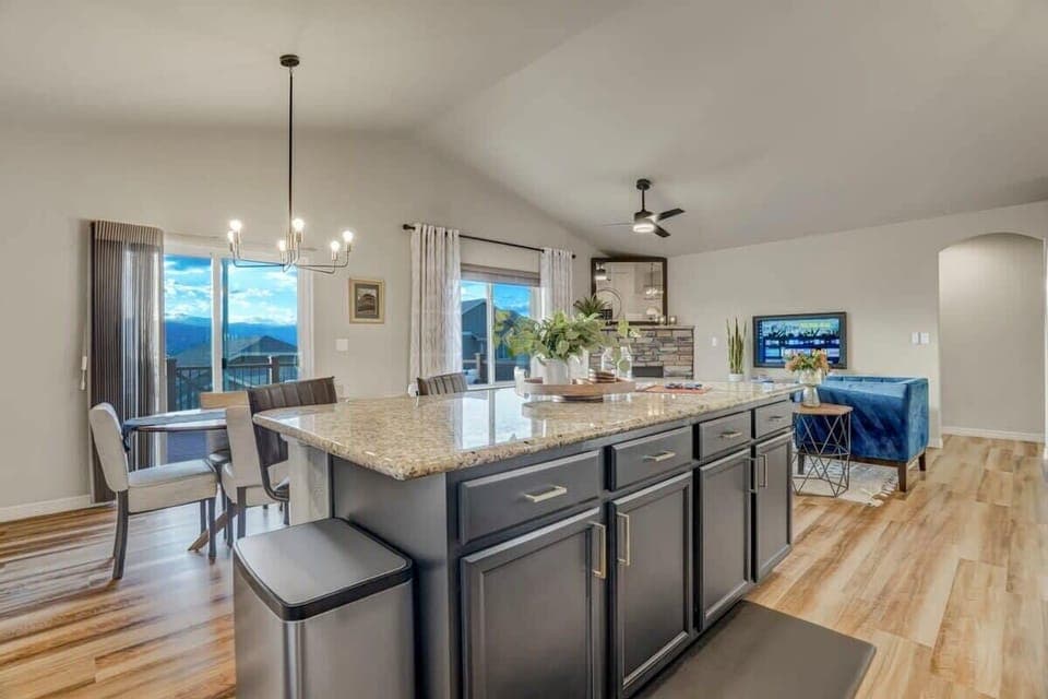 Fully Stocked Kitchen and Dining