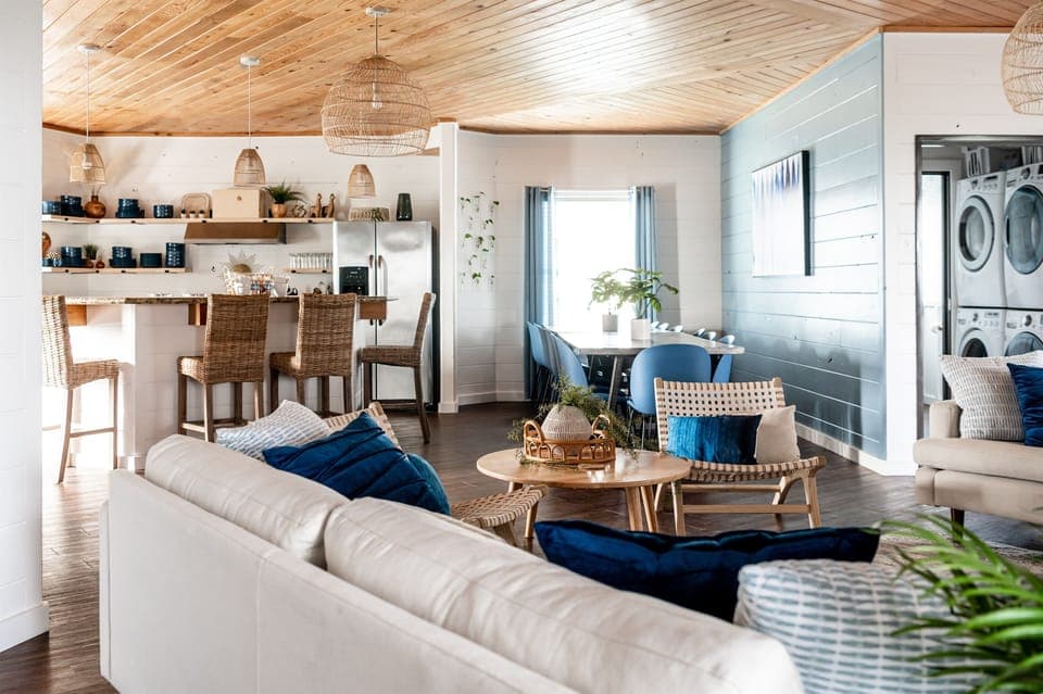 Cozy Corner for Unwinding: Where Comfort and Relaxation Come Together in Our Secondary Living Space 🏡✨ #CozyLiving