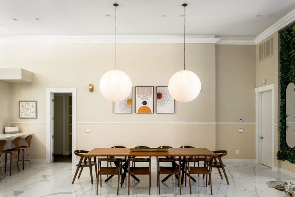 A welcoming table for family and friends.