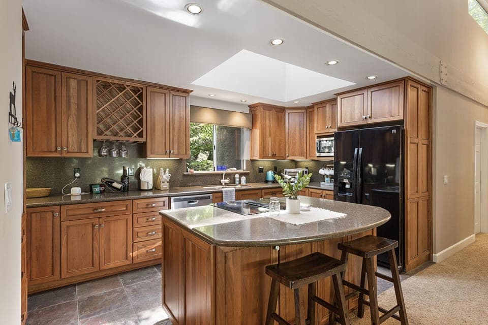 Take a seat at the counter or start cooking!