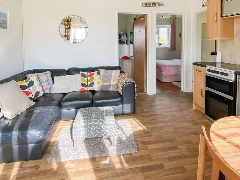 Open plan living space | Barn Owls Holiday Bungalow, Weston, near Sidmouth