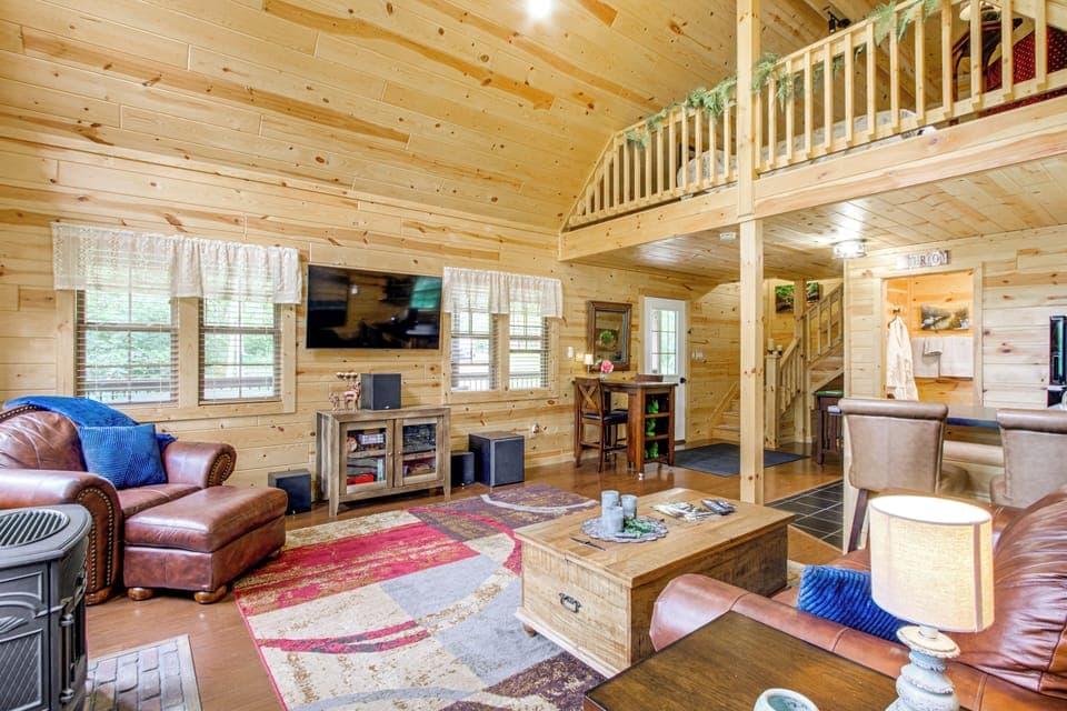 Rockbridge Vacation Rental | 1BR | 1BA | 860 Sq Ft | Stairs Required