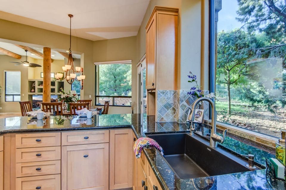 Love Doing Dishes With Nature In View