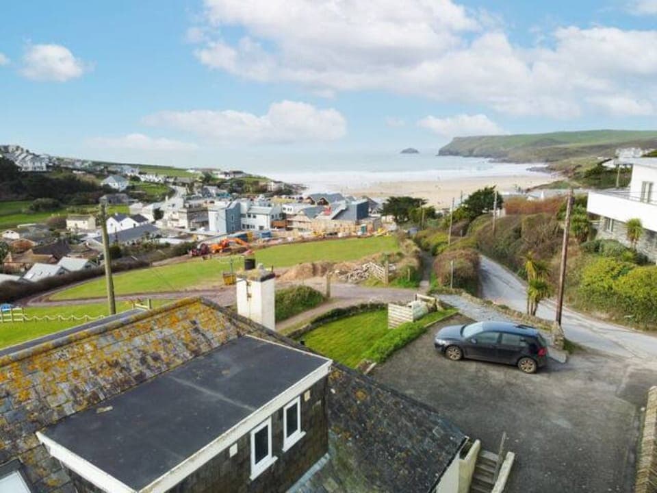 Ample, secure parking at Trevarthian