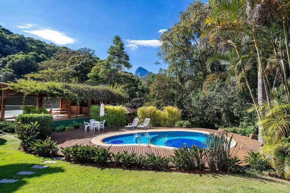 Garden,Pool view
