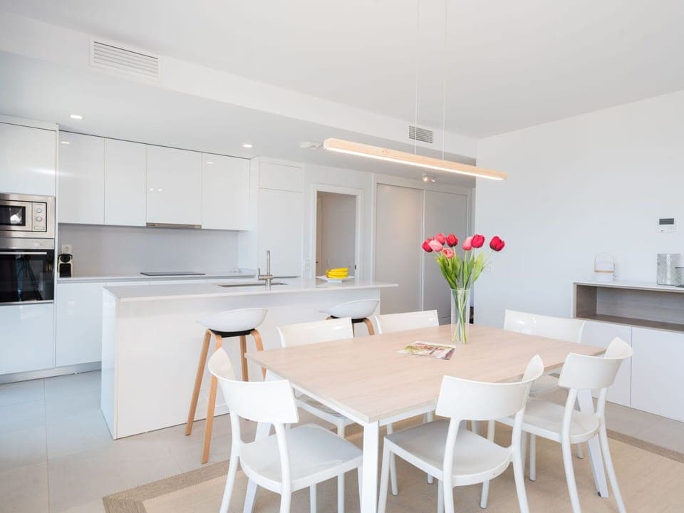 Furniture, Table, Property, Countertop, Cabinetry, Wood, Chair, Kitchen, Interior Design, Building