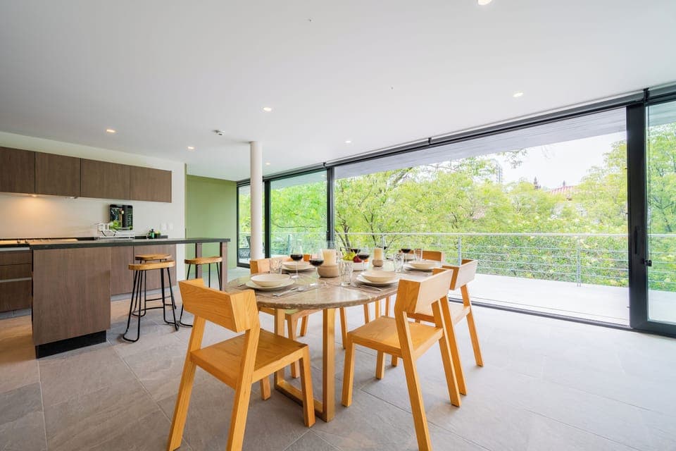 Savor meals surrounded by opulent finishes and heartfelt conversations.
