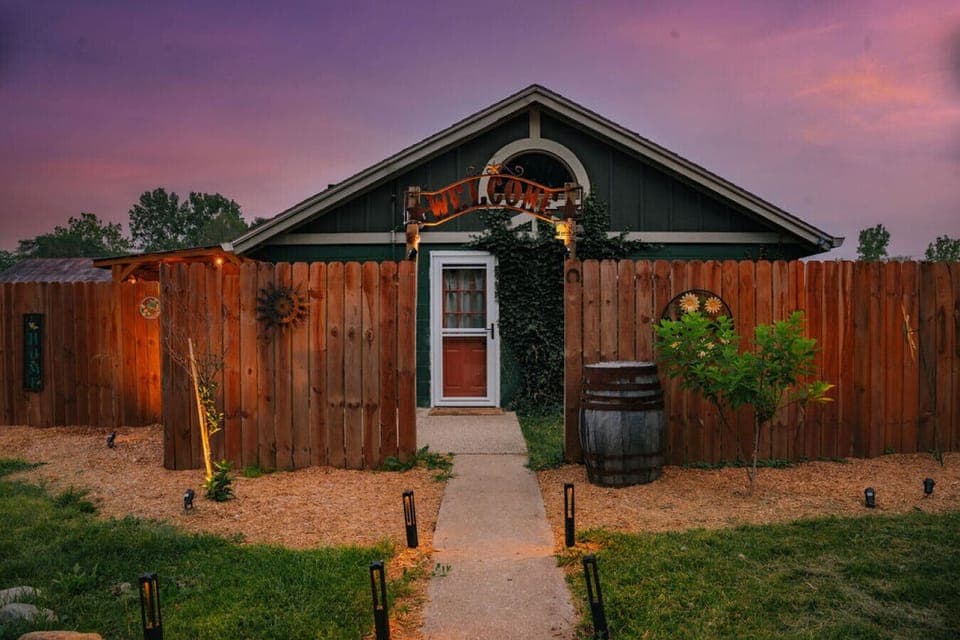 Step into your own slice of the Wild West- cozy, private, and packed with personality.