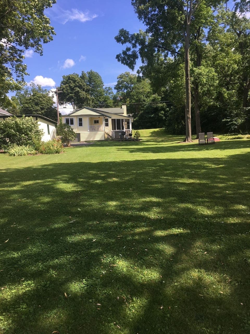 House from the lake