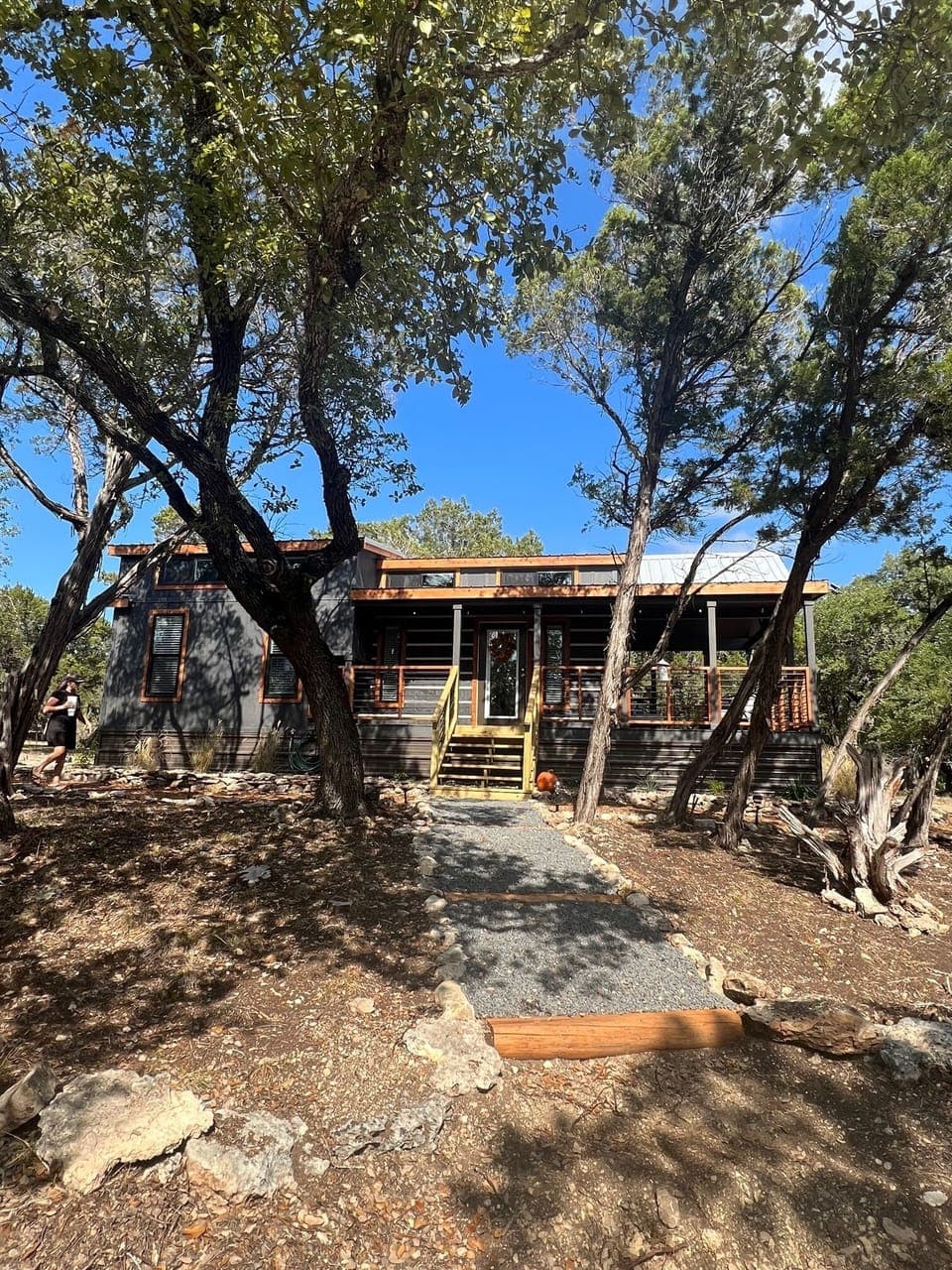 Beautiful Tiny Home with views of Mt Baldy and Cypress Creek access.