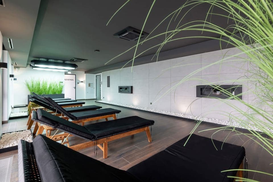 Luxury pool table in a recreational area.
