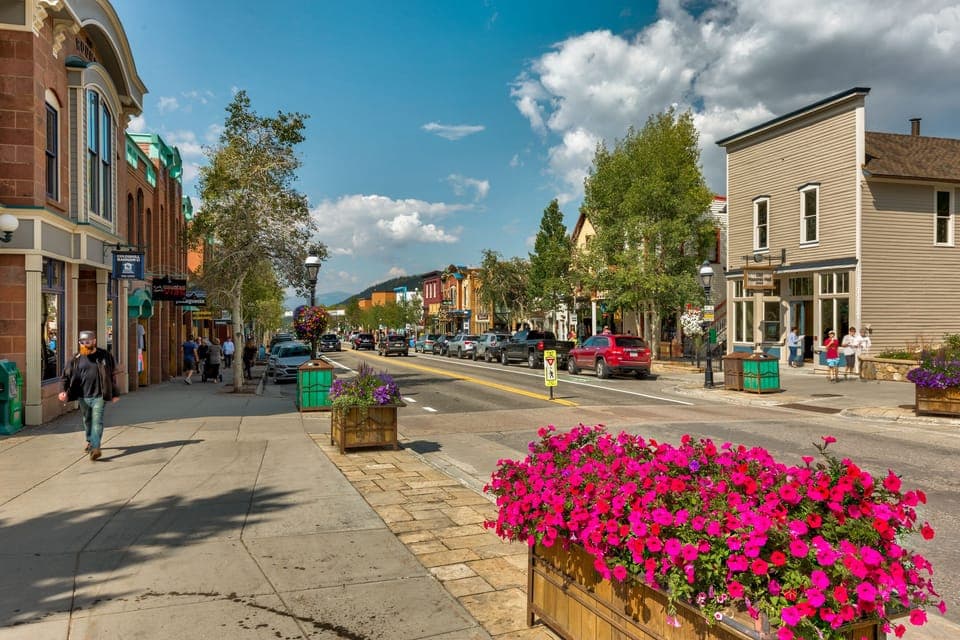 Main St. in Breckenridge. Located about 20 minutes from Expedition Station