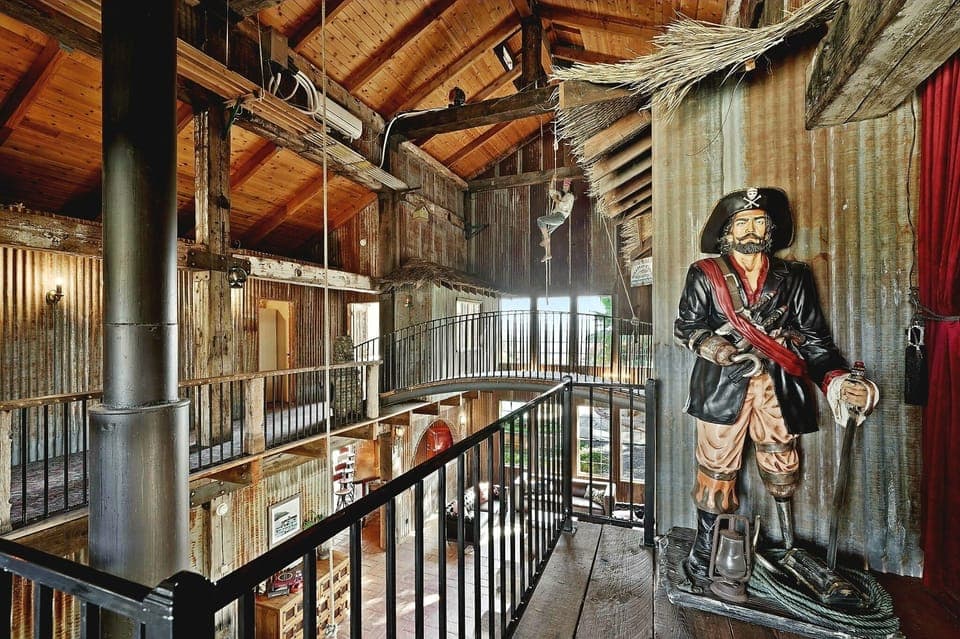 View from the loft bedroom 