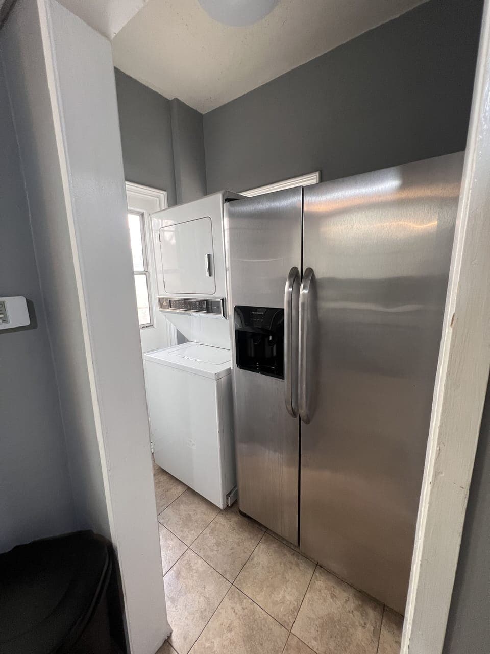 Washer dryer in unit
