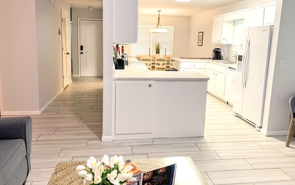 Living Room and Kitchen