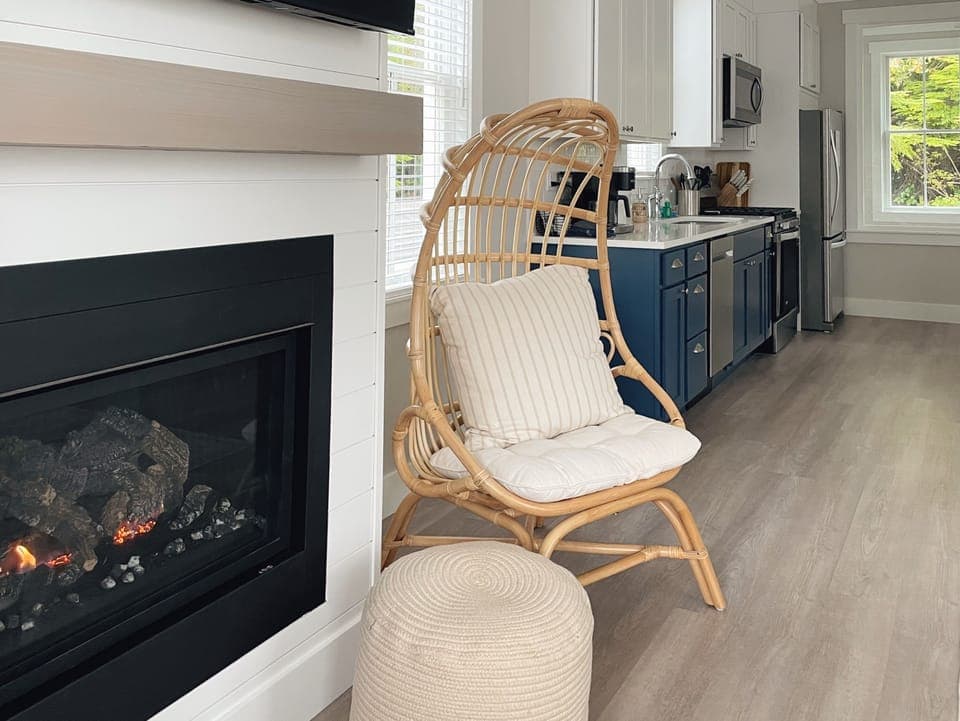 Open concept downstairs area