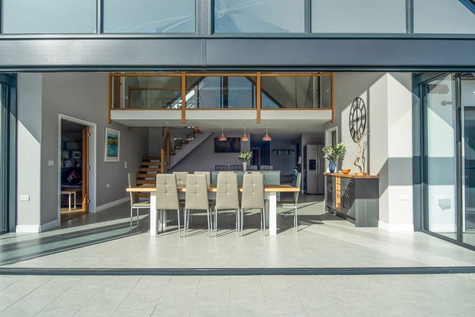 Ty Rhos Newydd Dining Area and Mezzanine