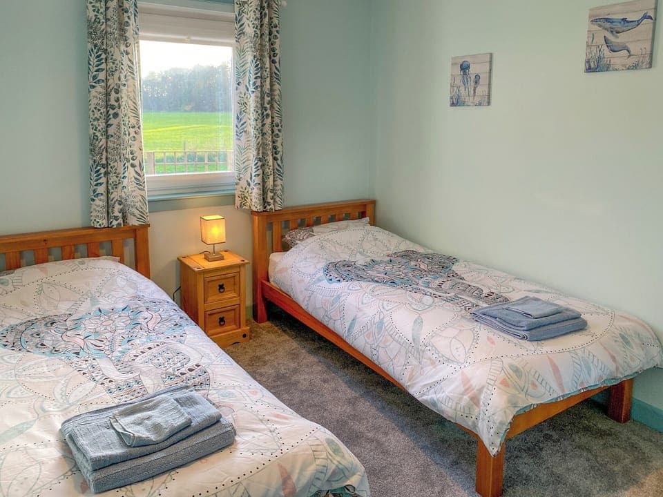 Twin bedroom | Ardwell Park, Ardwell, near Stranraer
