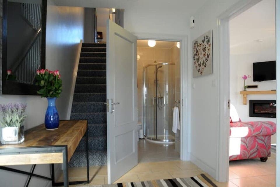 Hallway and downstairs bathroom