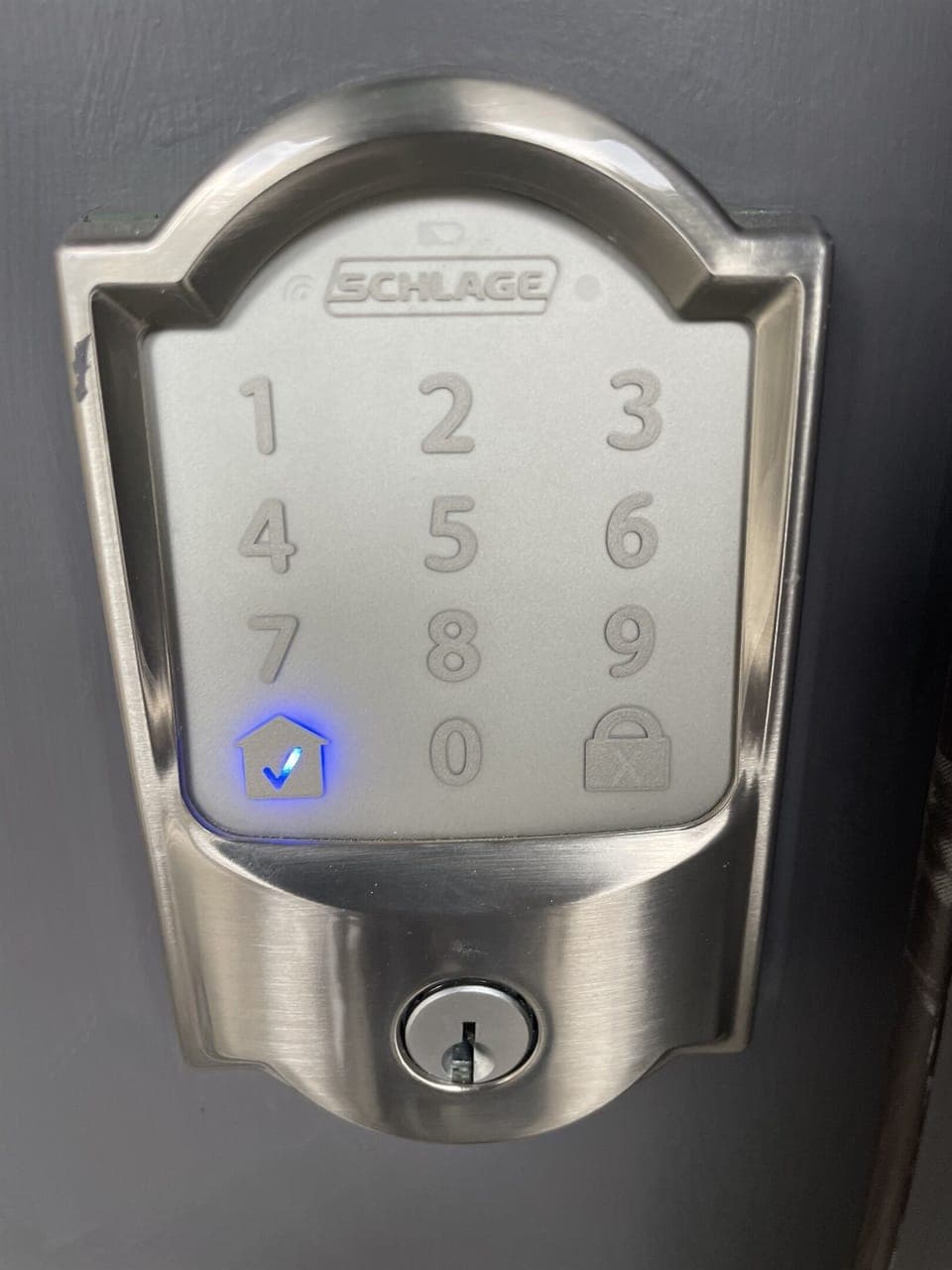 Contactless entry with your unique code