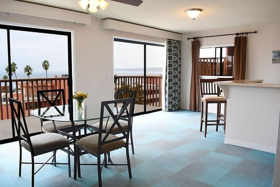 Living Area. Exact unit will be assigned upon arrival. Views, colors, and decor may vary