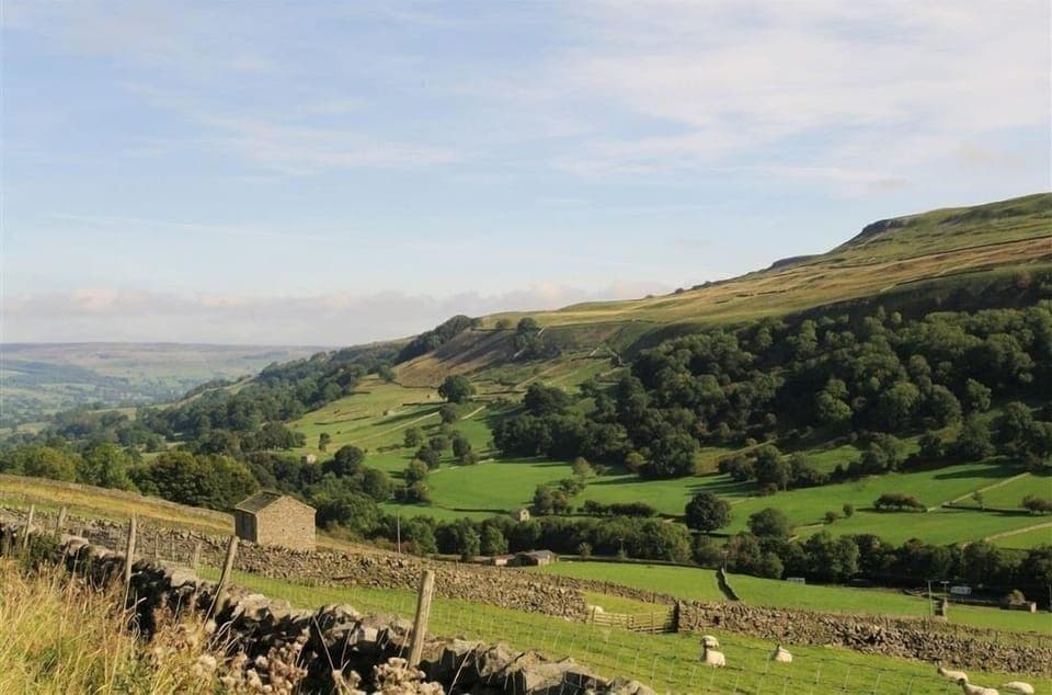 Walden looking down in to Wensleydale in the Yorkshire Dales