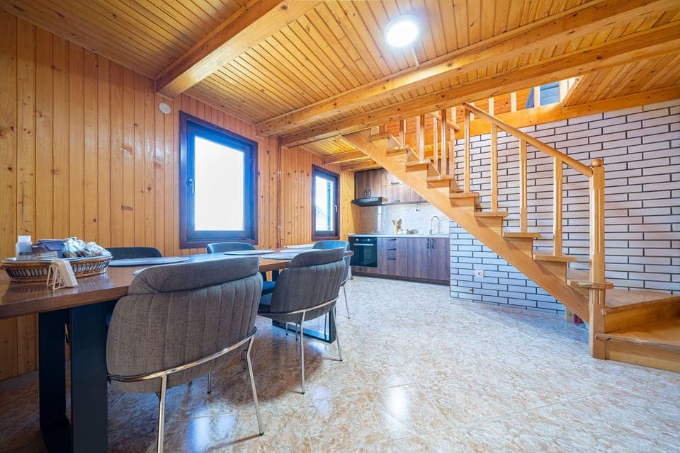 Kitchen with dining area 
