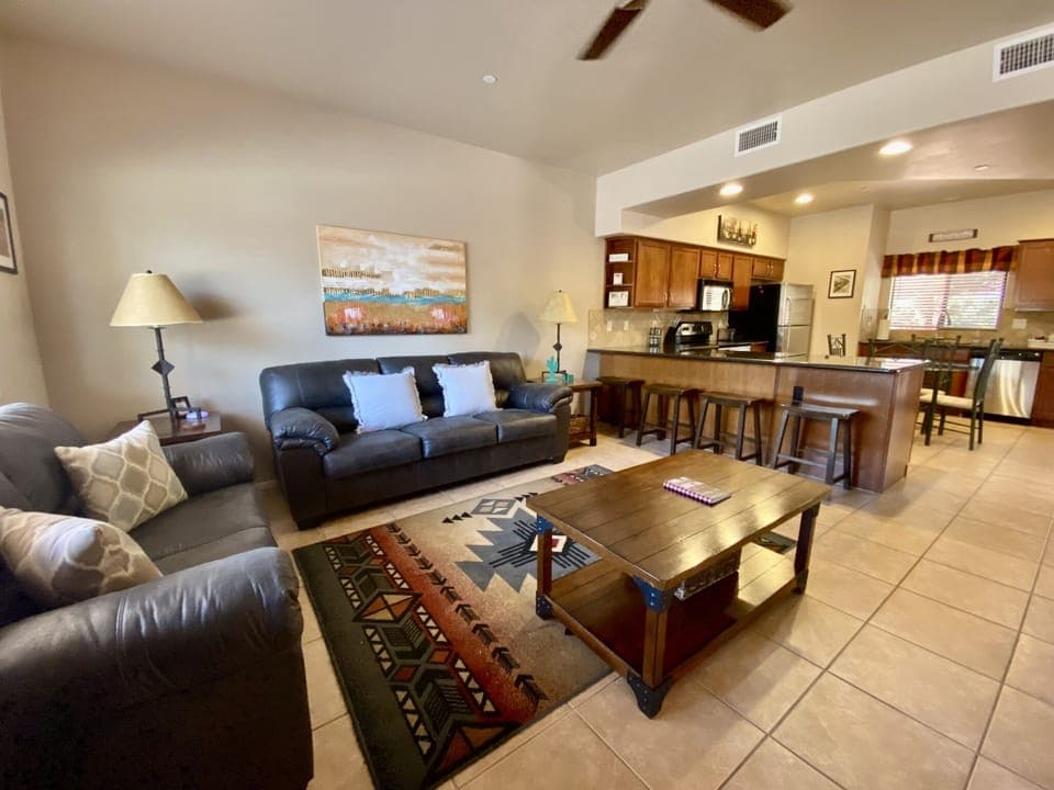 Unit H Living Room