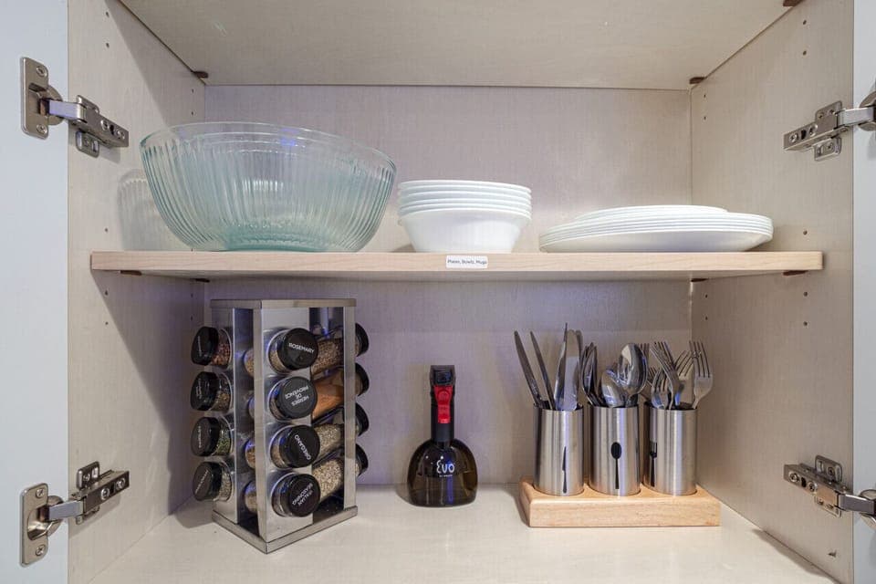 Fully stocked unit | Cooking ware, Coffee, Tea, etc.