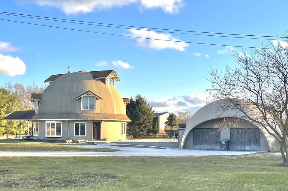 Monolithic Dome and garage