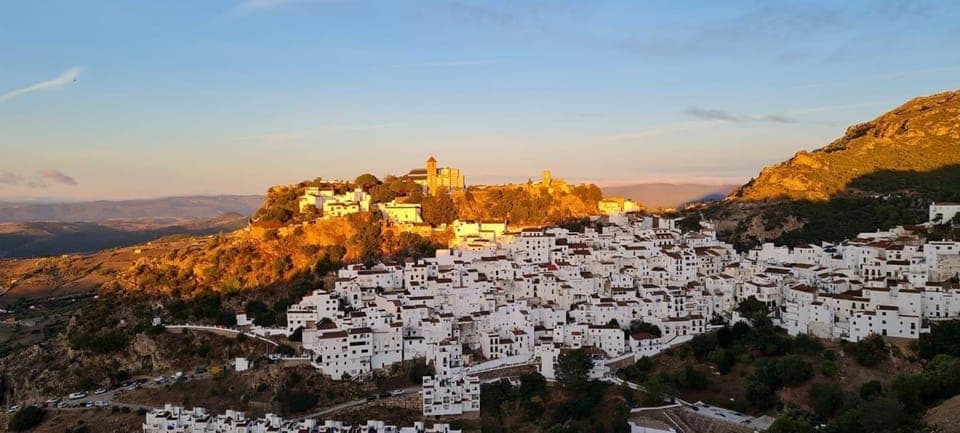 Casares sunset